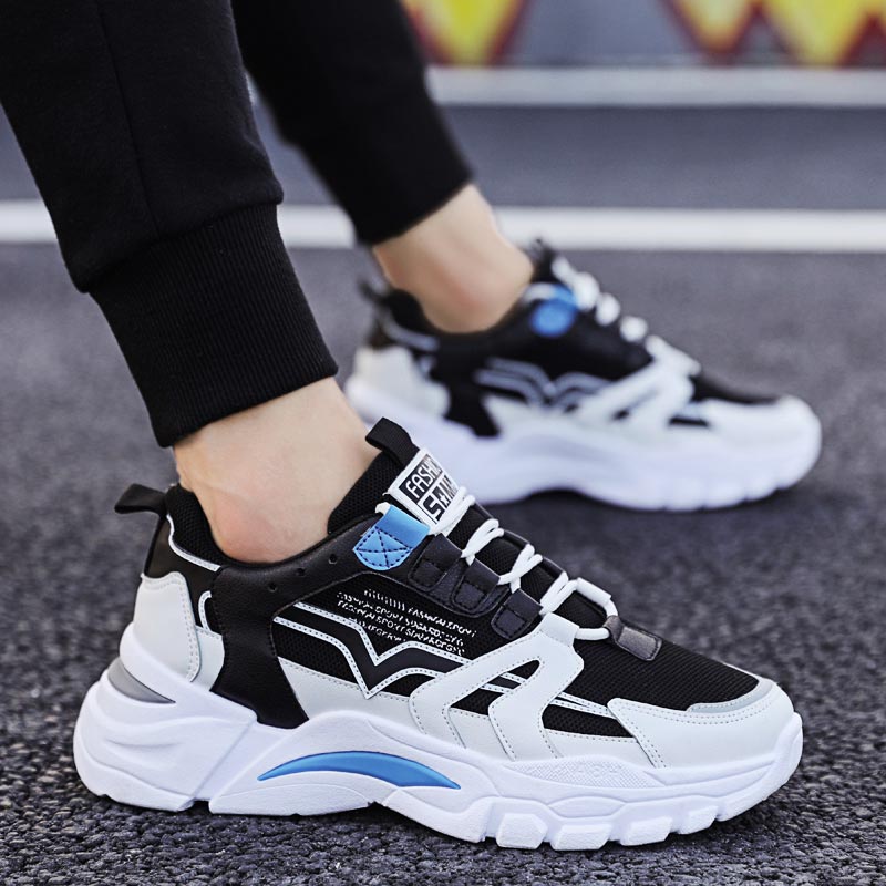 Japanese Brand Streetwear Vintage - Big Size Chunky Height Man Sneakers