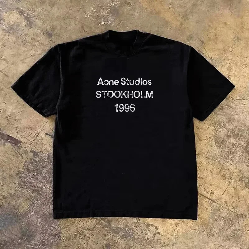 Streetwear Brand With A Logo - Classic Logo STOCKHOLM 1996 Faded Luxury