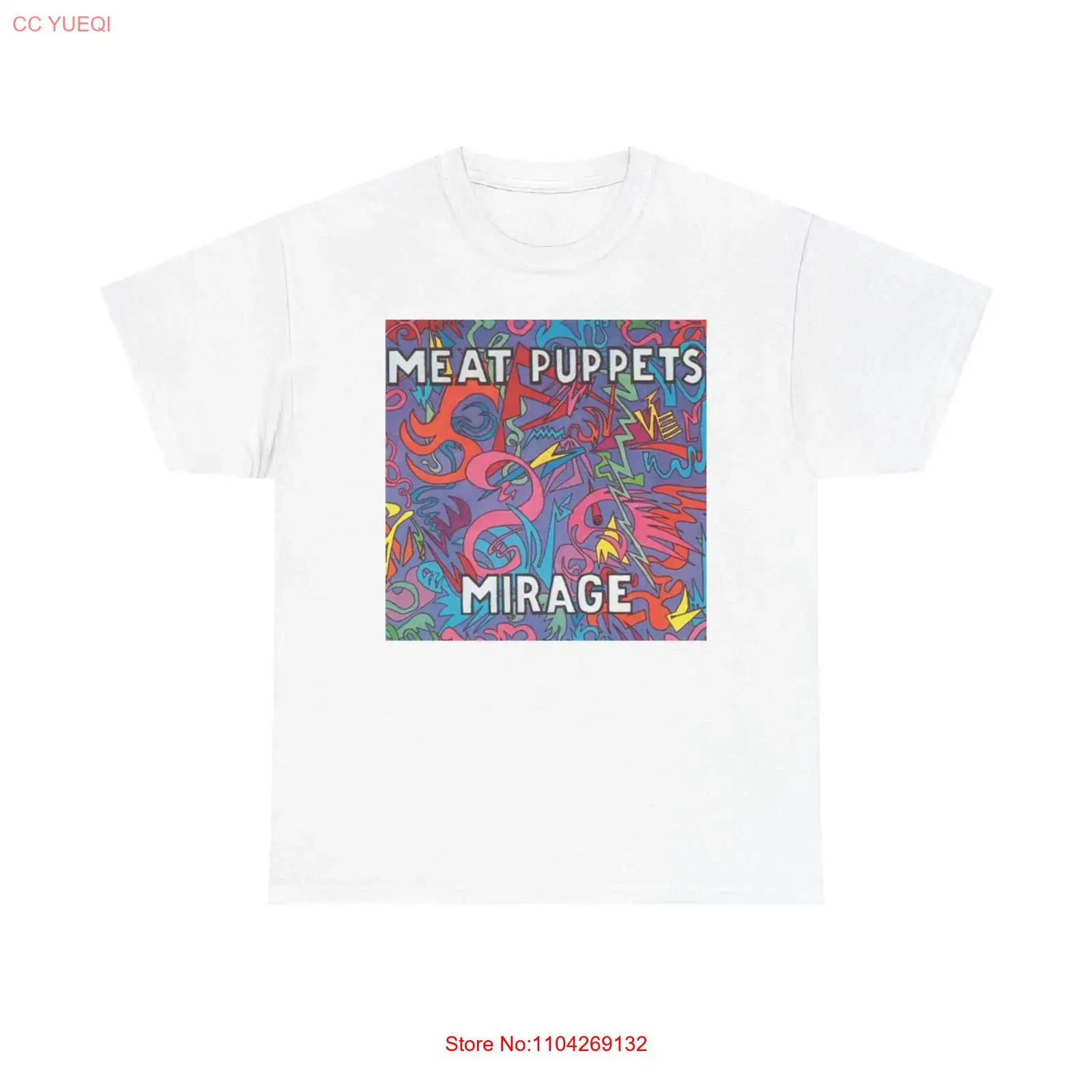 Streetwear Brand Graphic Designer - Meat Puppets Mirage T Shirt Heavy