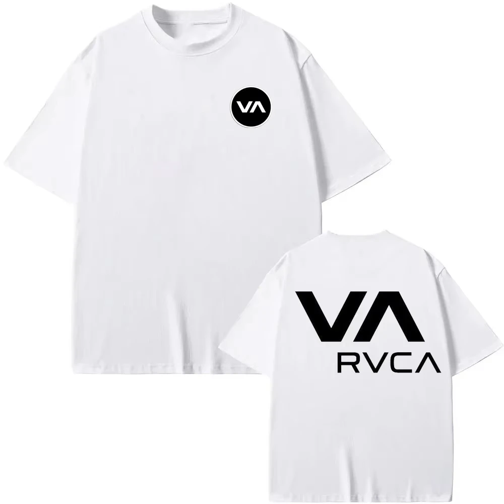Streetwear Brand Designs - RVCA T Shirt Black Tee Summer