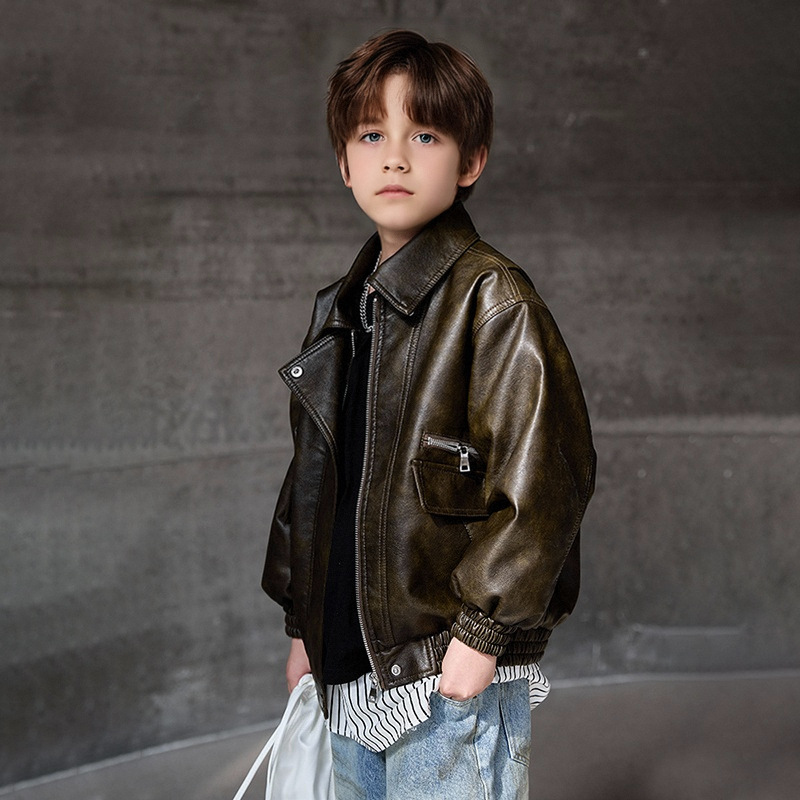 Boys Dark Green Waterproof Win - Streetwear Brand With A Logo recension och pris
