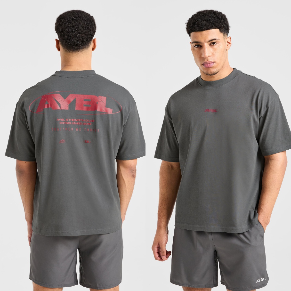 Red Logo Strength Fitness Bran - Streetwear Brand Red Logo recension och pris