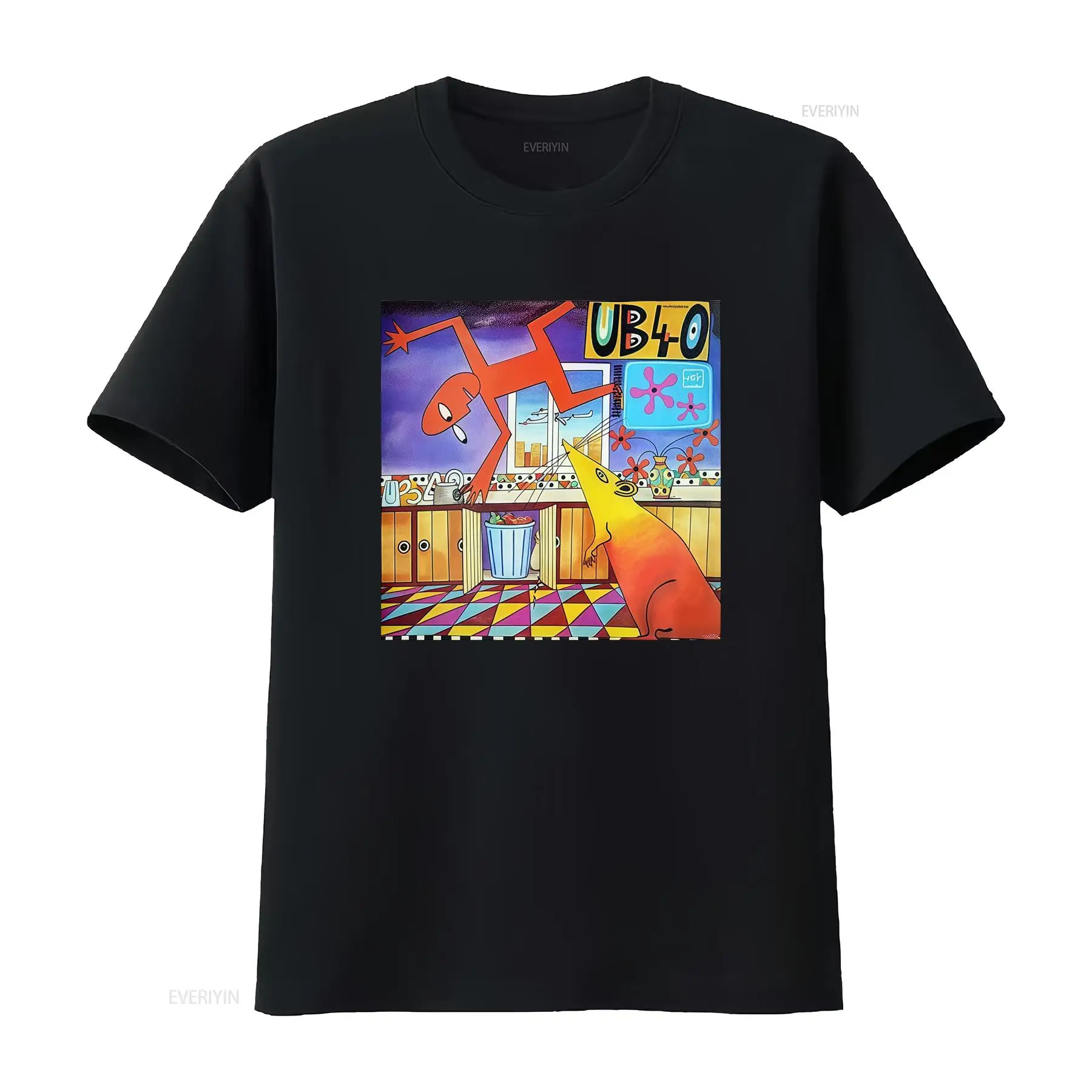 UB40 Rat In The Kitchen T Shir - Streetwear Brand Graphic Designer recension och pris