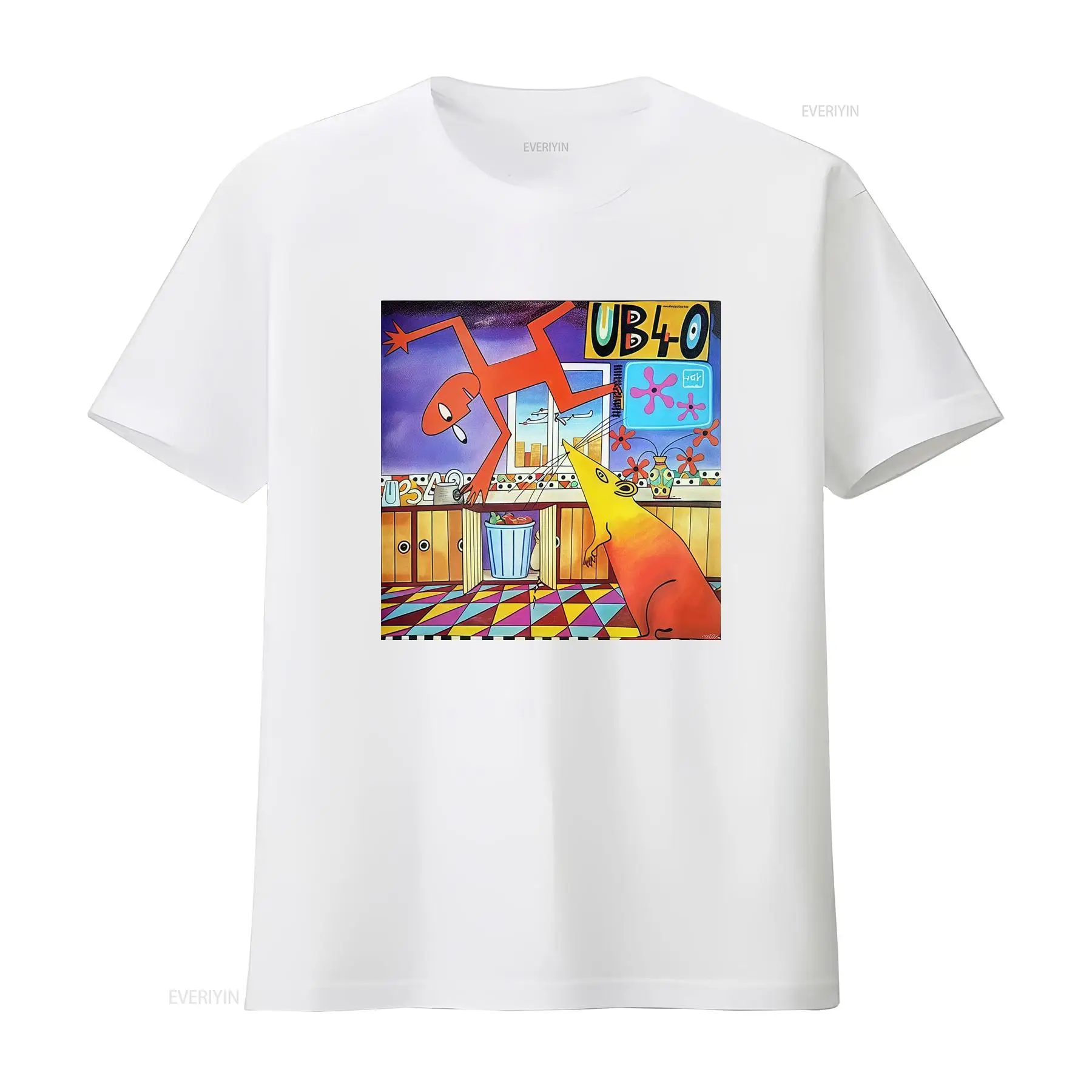 UB40 Rat In The Kitchen T Shir - Streetwear Brand Graphic Designer recension och pris