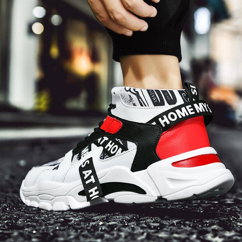 Large Size High Top Chunky Man - Japanese Brand Streetwear Vintage recension och pris