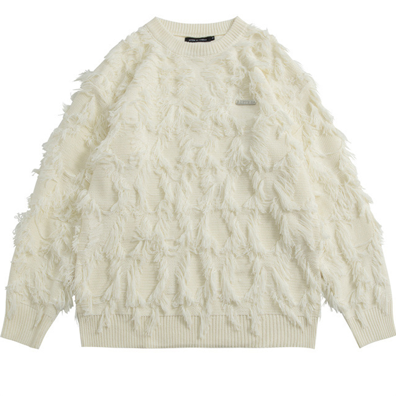 Mens Downy Knit Sweater Street - Japanese Brand Streetwear Vintage recension och pris