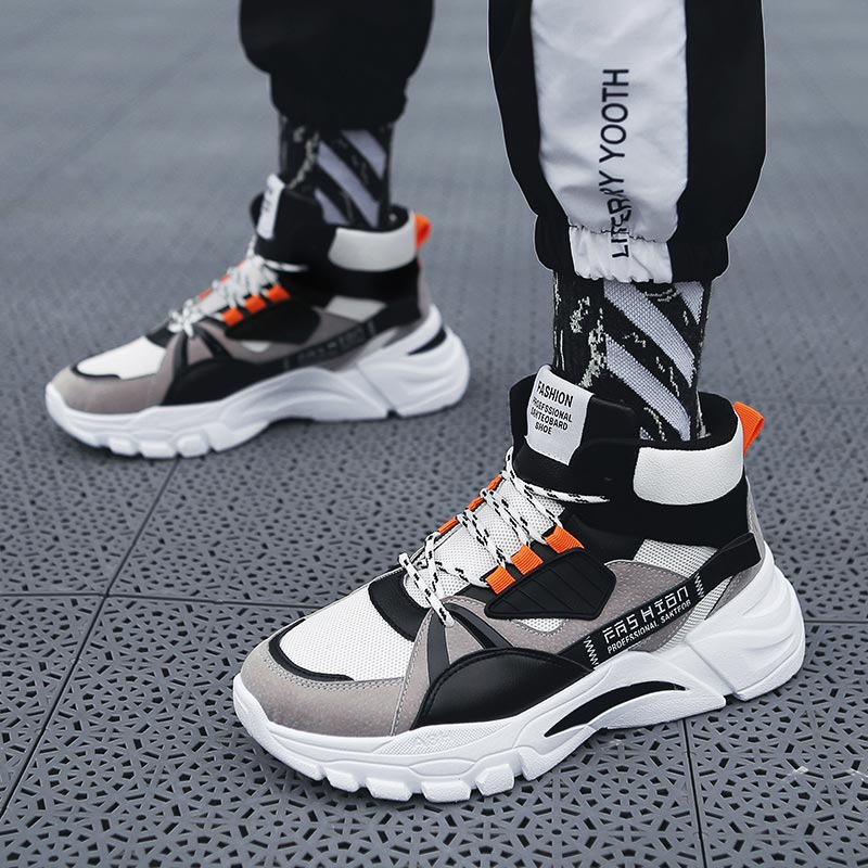 Hightop Summer Men's Sport Sho - Streetwear Gym Brand recension och pris