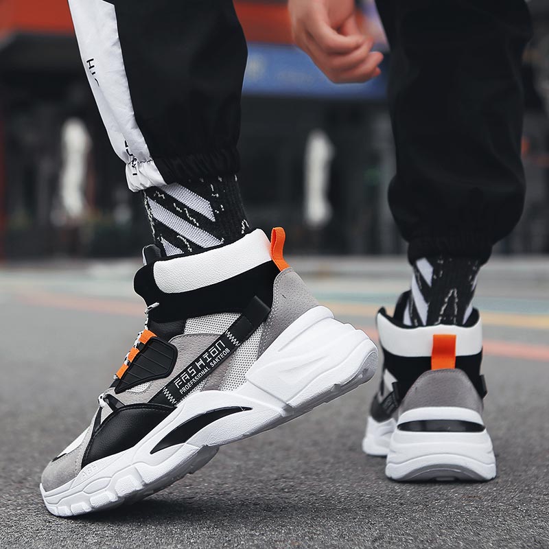Hightop Summer Men's Sport Sho - Streetwear Gym Brand recension och pris