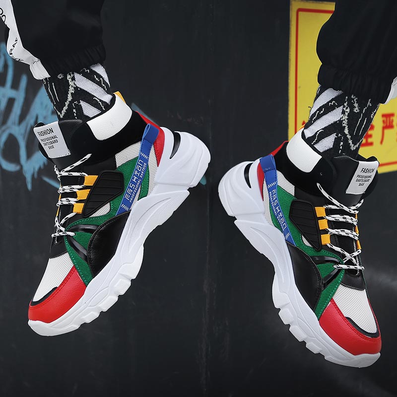Hightop Summer Men's Sport Sho - Streetwear Gym Brand recension och pris