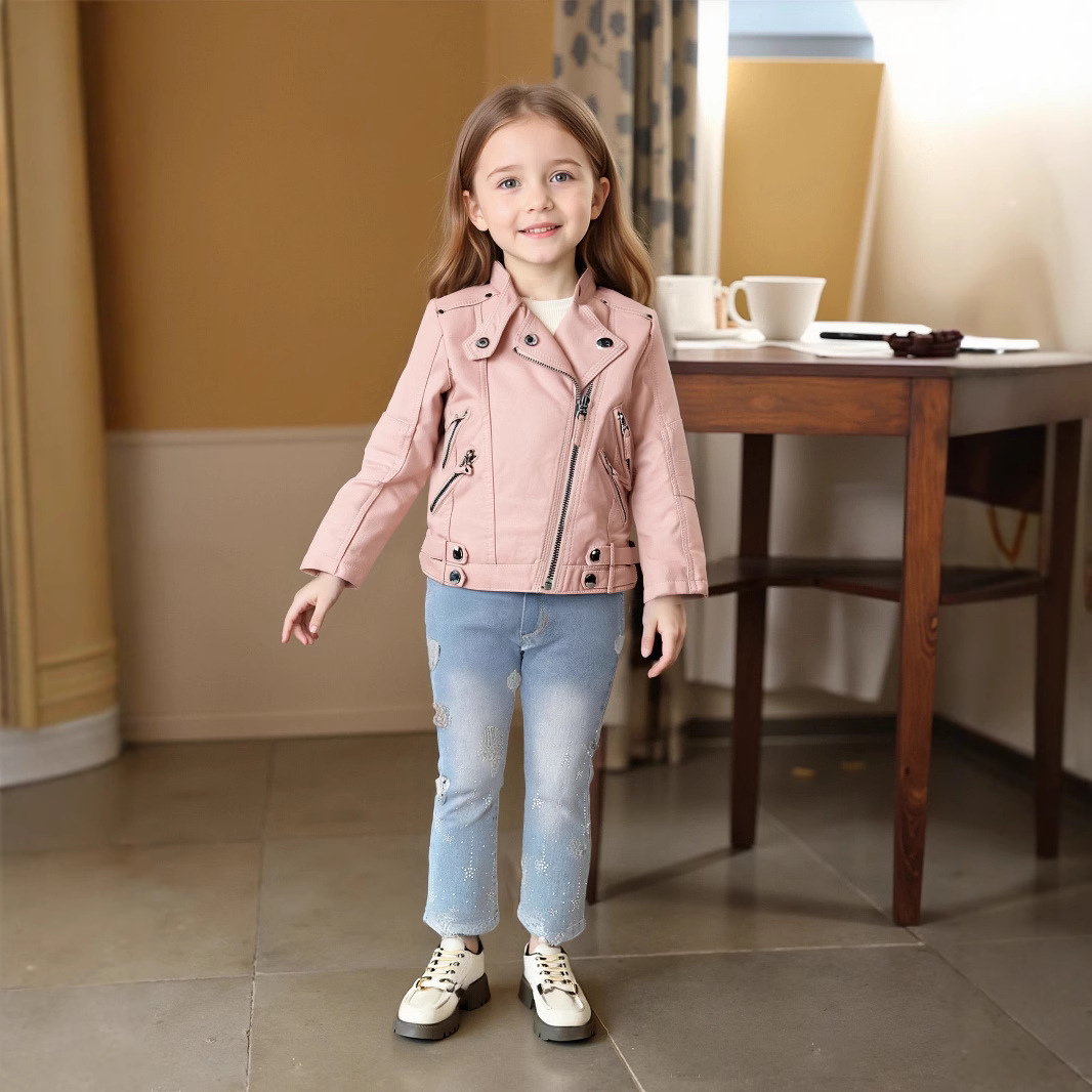 2-12Y Girls Christmas Pink Red - Streetwear Brand Red Logo recension och pris
