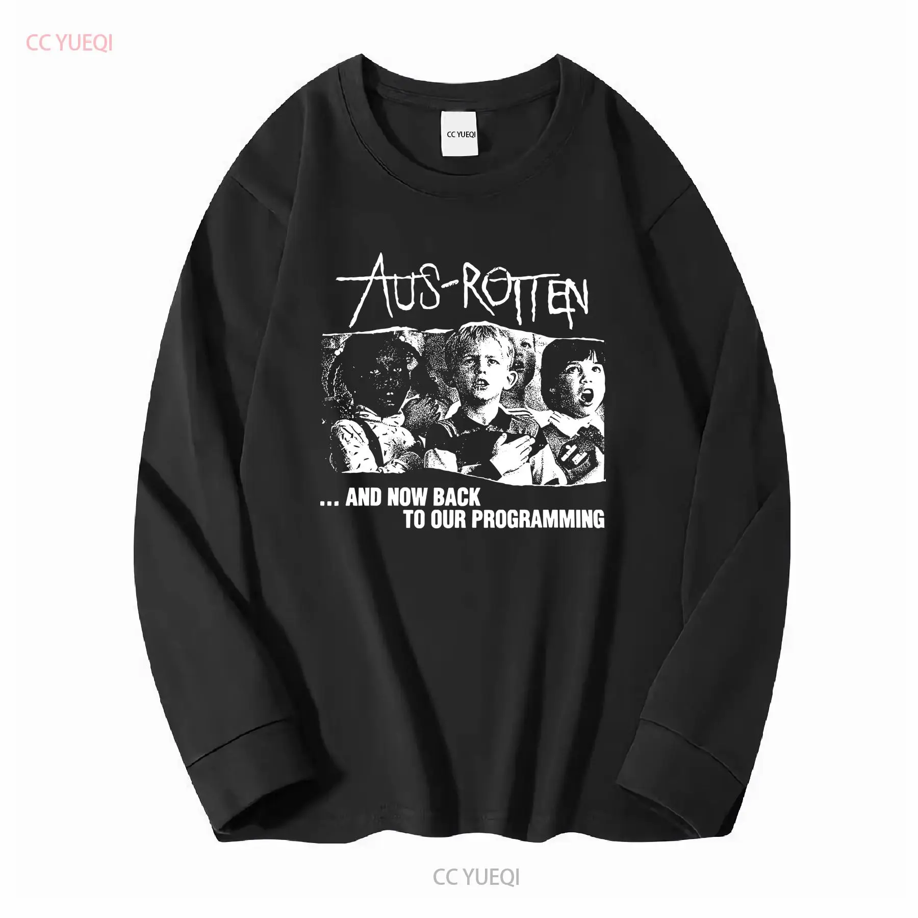 Aus Rotten Crust Band T Shirt  - Streetwear Brand Graphic Designer recension och pris