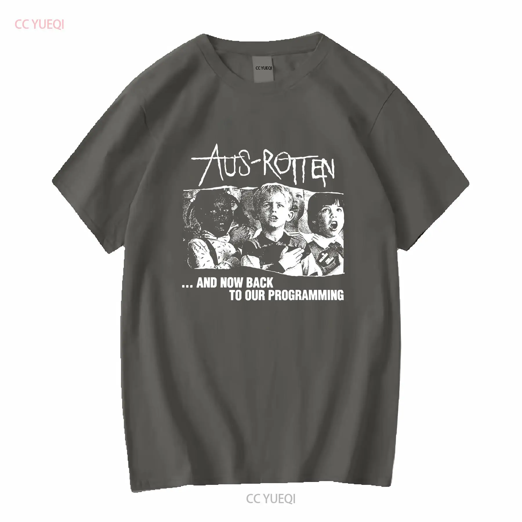 Aus Rotten Crust Band T Shirt  - Streetwear Brand Graphic Designer recension och pris