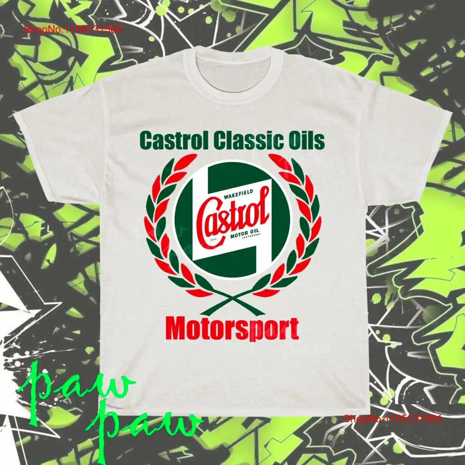 Brand New Castrol Oil Logo Ame - Streetwear Brand Graphic Designer recension och pris