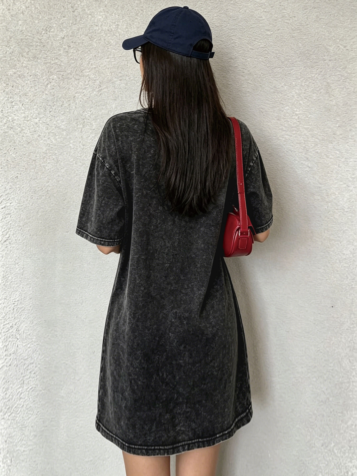 Vintage Washed Retro T-shirt D - Japanese Brand Streetwear Vintage recension och pris
