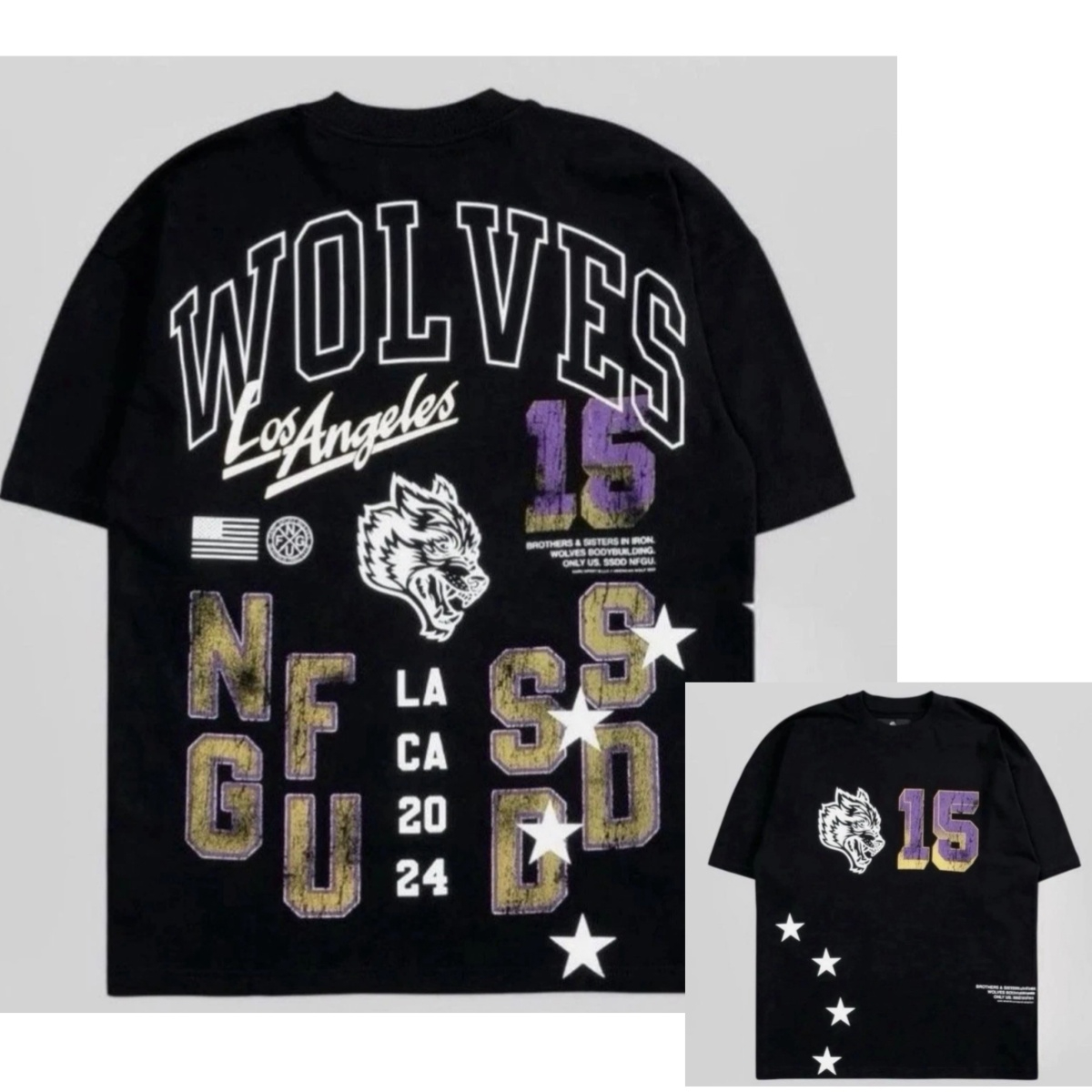 City of Angels LA Limited Wolf - Streetwear Brand La recension och pris