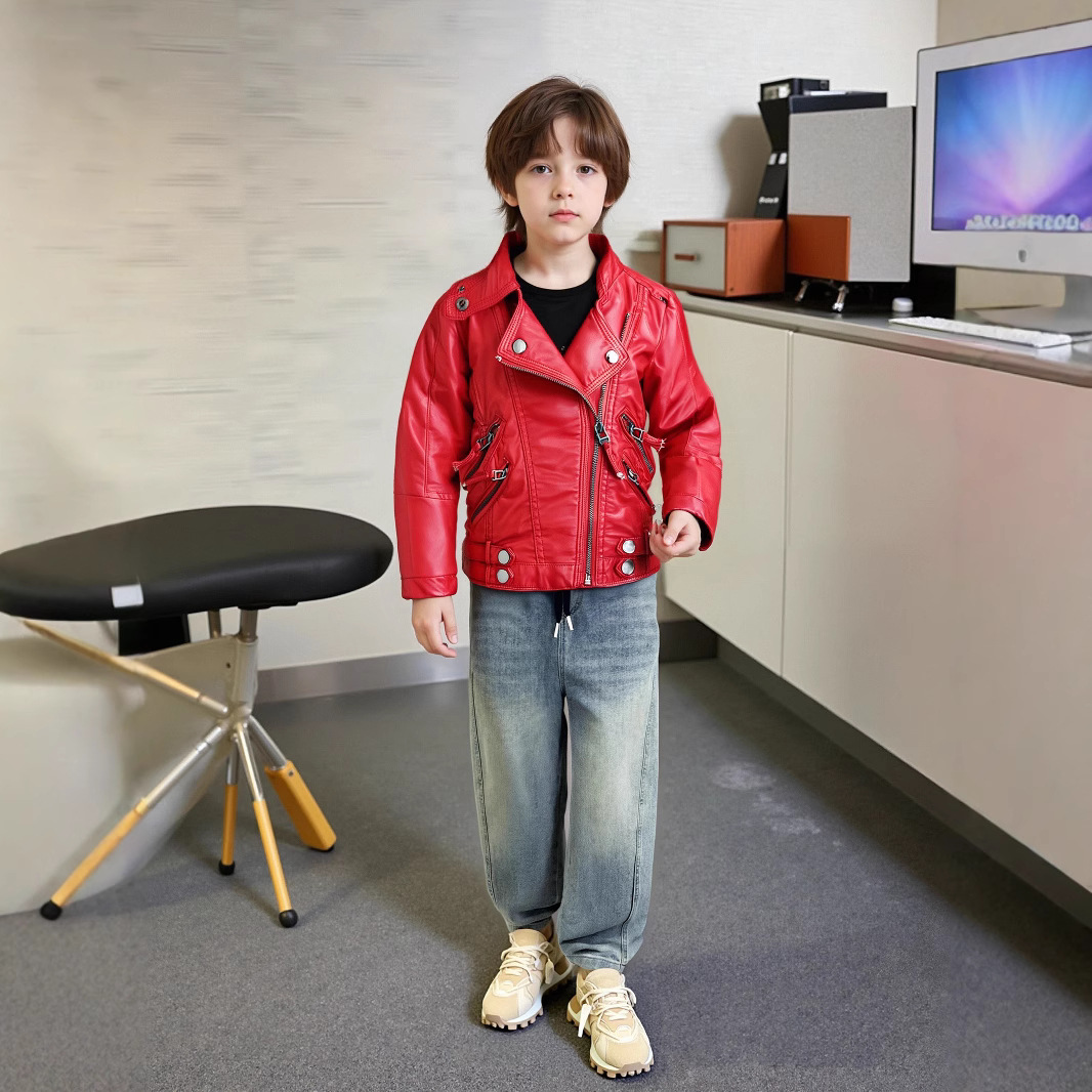 Kids Street Photography Wear 2 - Streetwear Brand Red Logo recension och pris