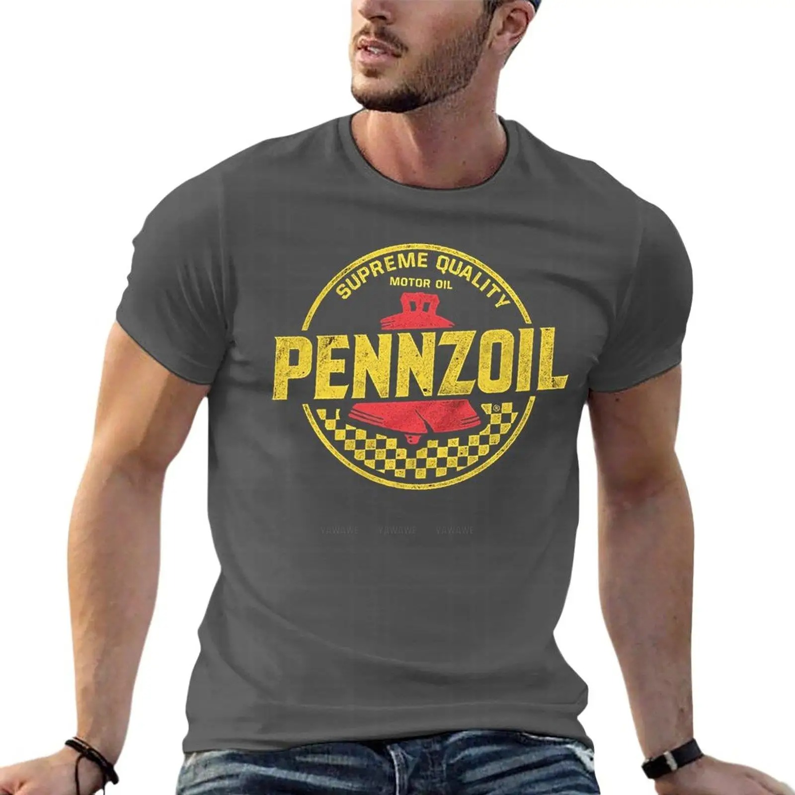 Distressed Pennzoil Motor Oil  - Streetwear Brand With A Logo recension och pris