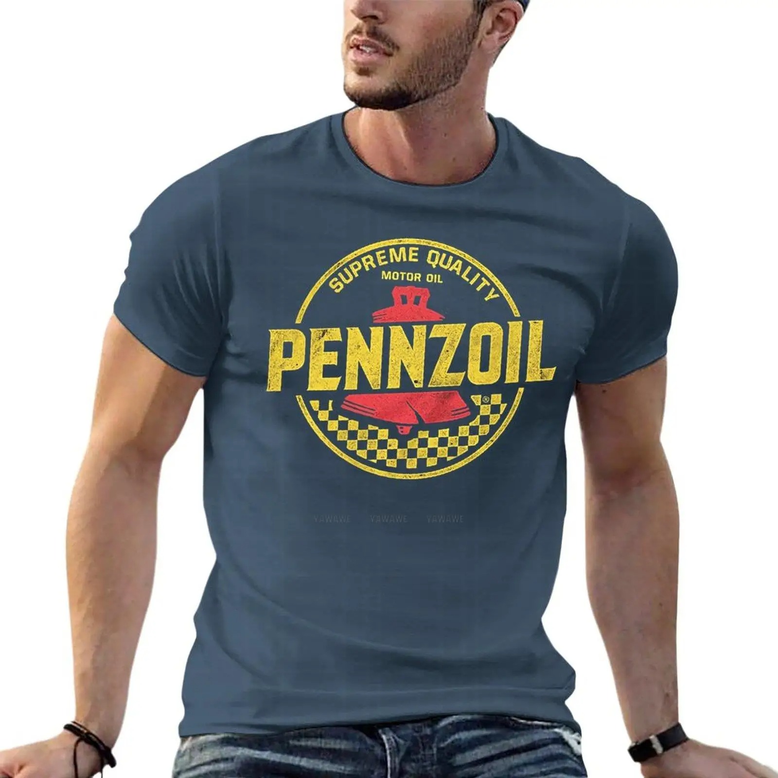 Distressed Pennzoil Motor Oil  - Streetwear Brand With A Logo recension och pris